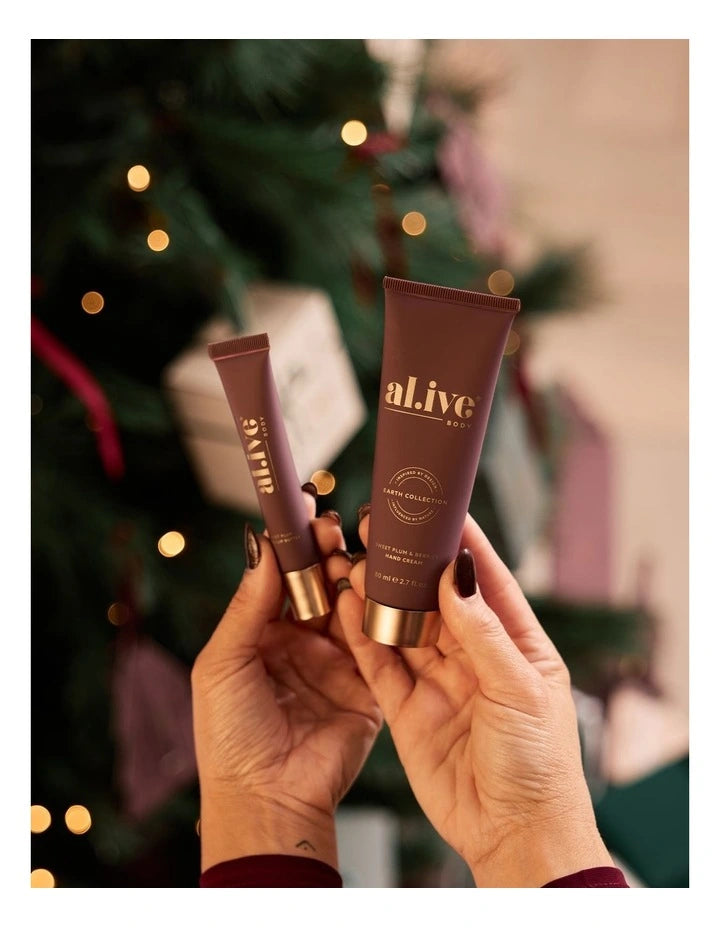 Al.ive Body Sweet Plum & Berries Hand & Lip Gift Set