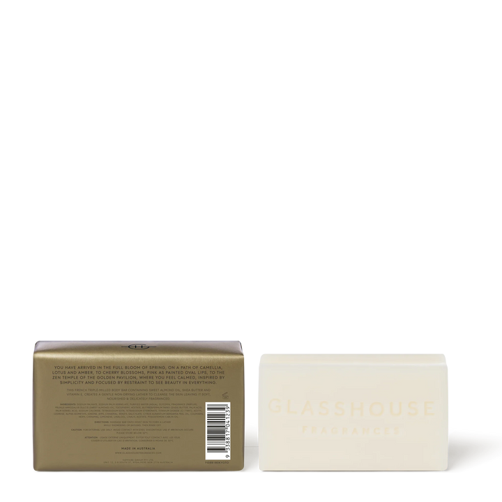 Glasshouse Fragrances 180G Body Bar - Kyoto In Bloom