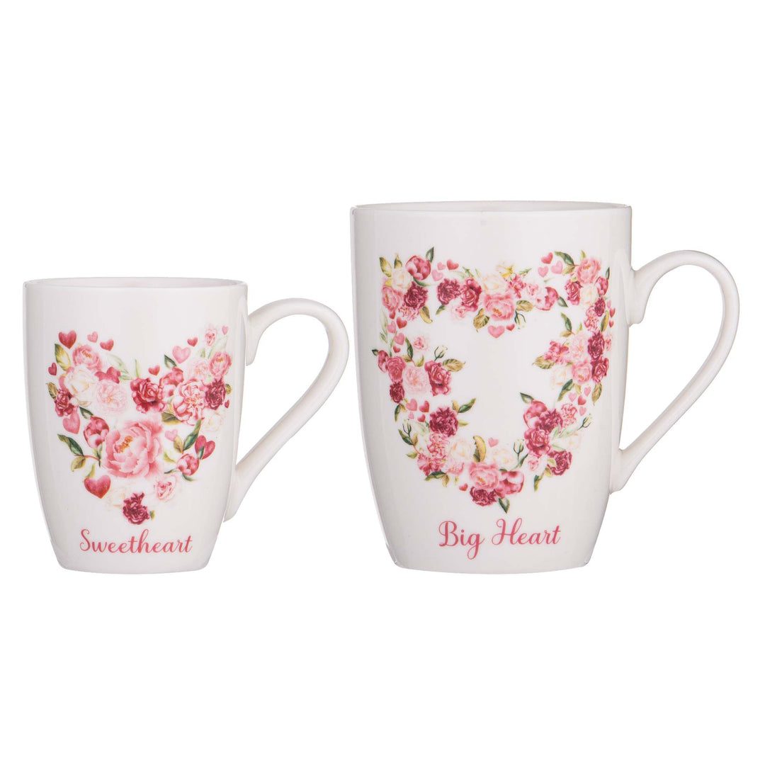 Mini Me Heart 2 Piece Mug Gift Set