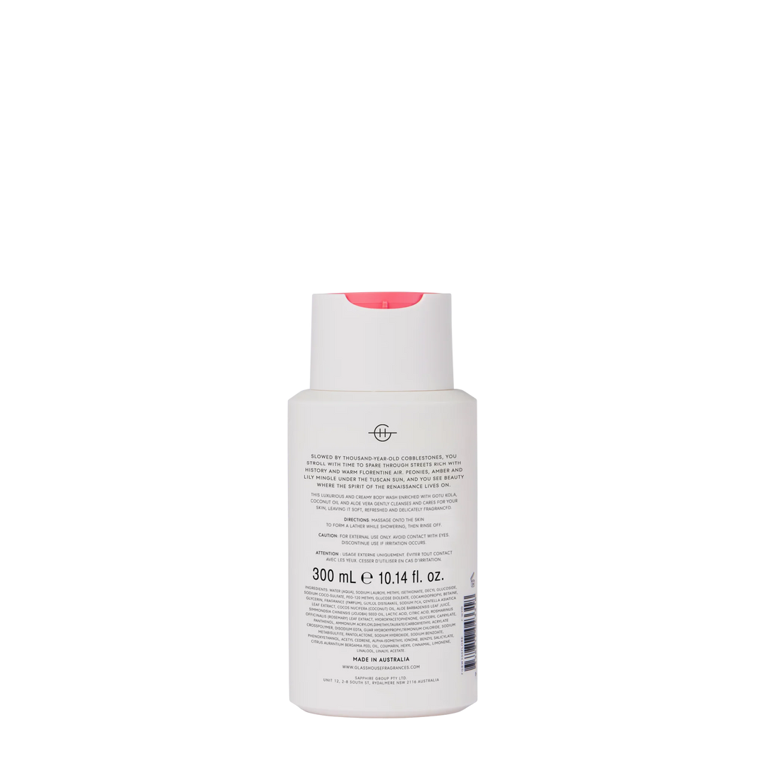 Glasshouse Fragrances 300ml Body Wash - Forever Florence