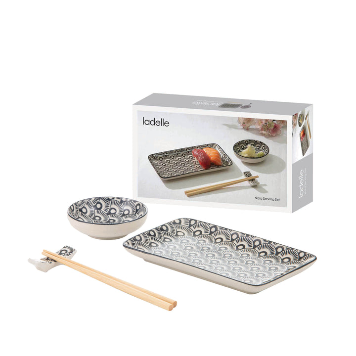 Nara Fan Serving Set