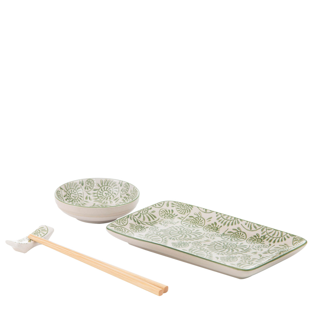 Nara Leaf Serving Set