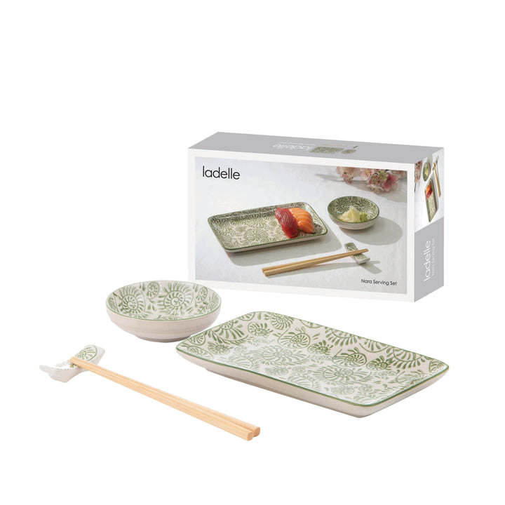 Nara Leaf Serving Set