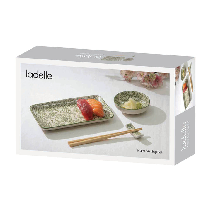 Nara Leaf Serving Set