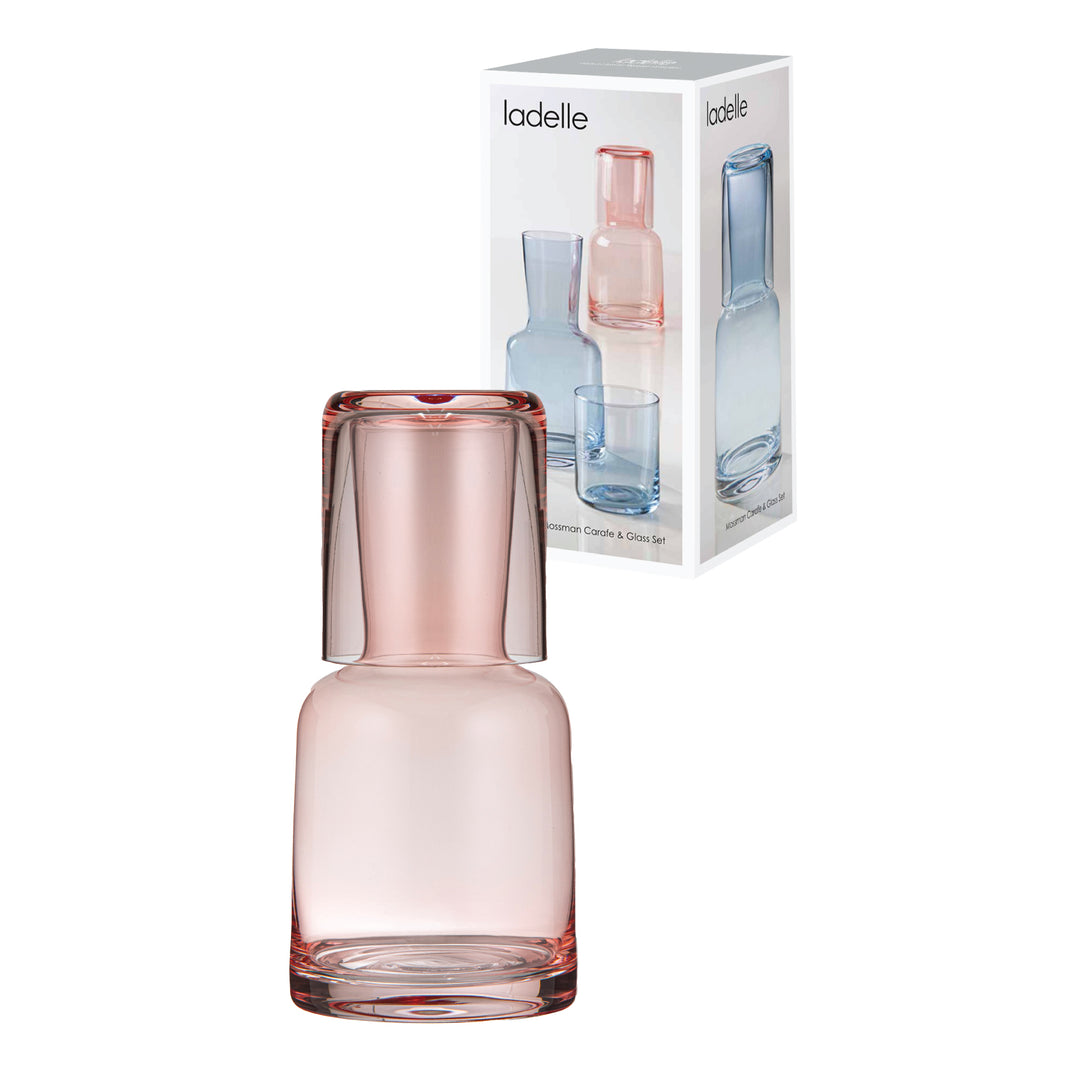 Mossman Blush Carafe & Glass Set