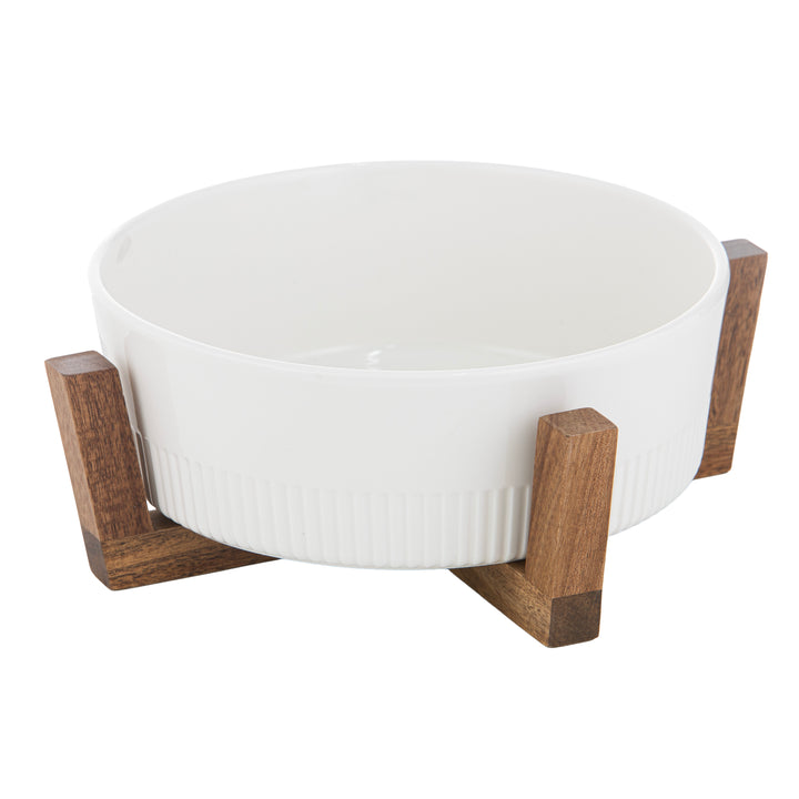 Alto Oven To Table 23cm Round Rib Bowl With Trivet