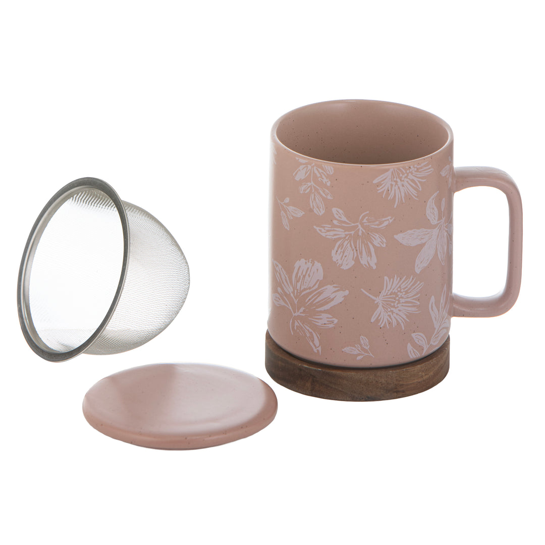 Mossman Mug & Infuser Set Blush