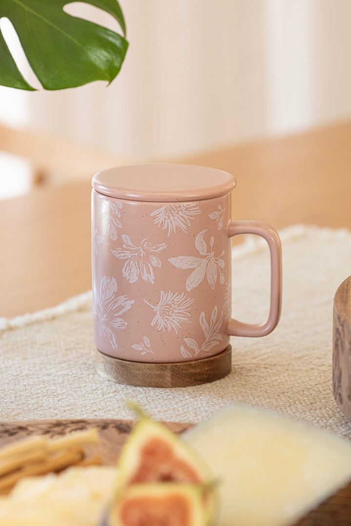 Mossman Mug & Infuser Set Blush