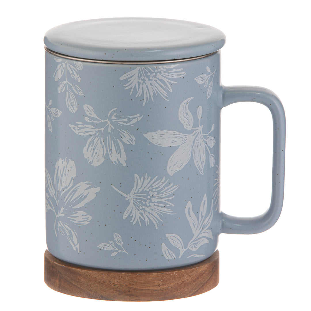 Mossman Mug & Infuser Set Blue
