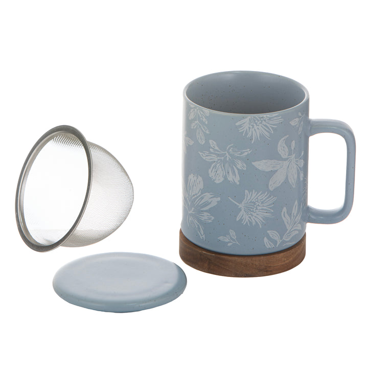 Mossman Mug & Infuser Set Blue