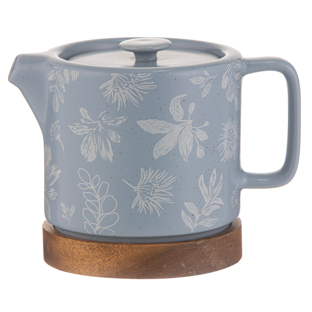 Mossman Teapot Blue