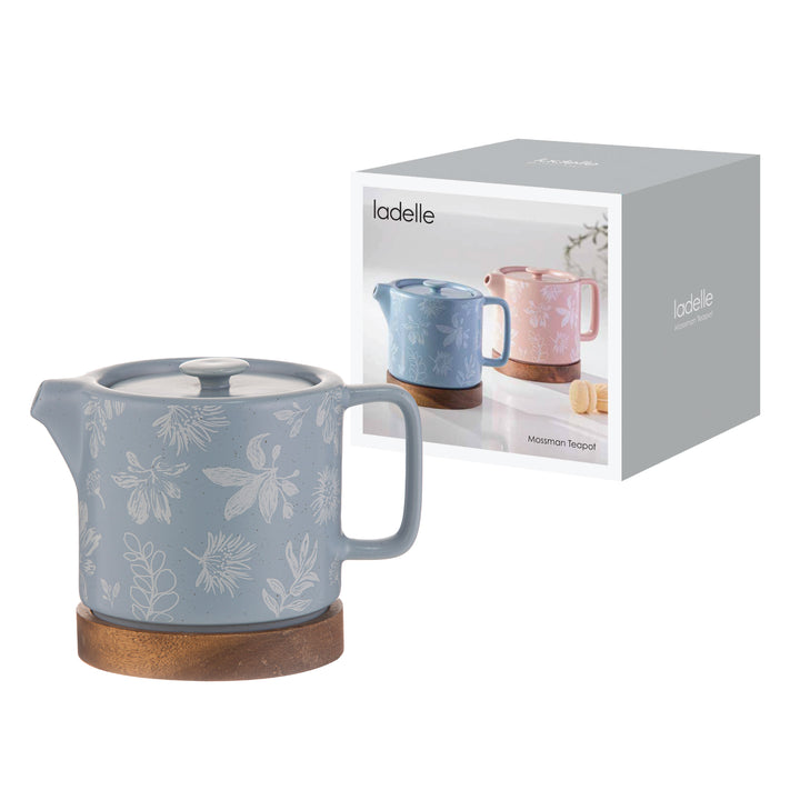 Mossman Teapot Blue