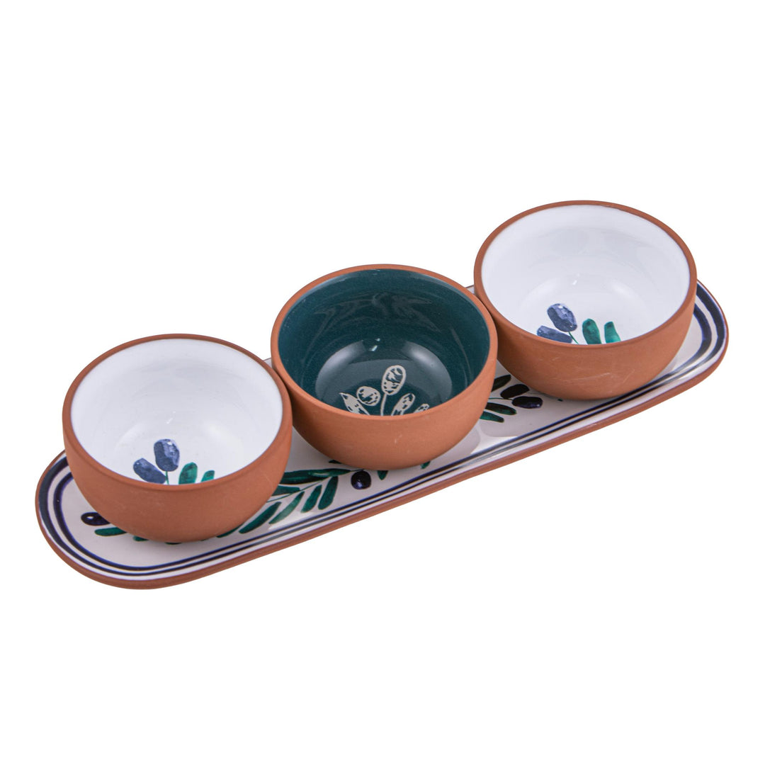Riviera 4pc Bowl & Tray Set 33.2x10.8x6cm
