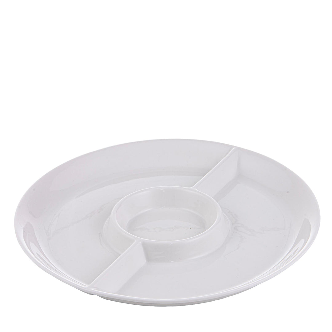 Alto Serve &amp; Share Round Divided Platter 31x31x3cm