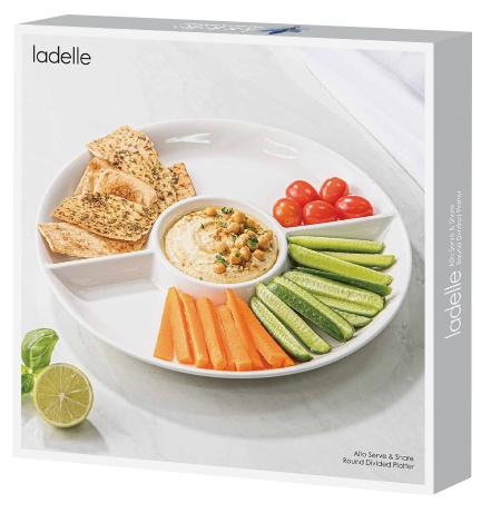 Alto Serve &amp; Share Round Divided Platter 31x31x3cm