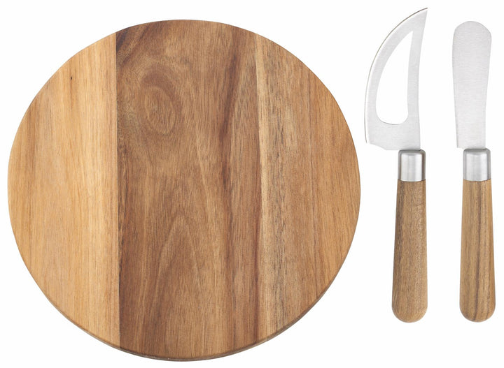 Gather 3pc Cheese Knife &amp; Board Set Assorted