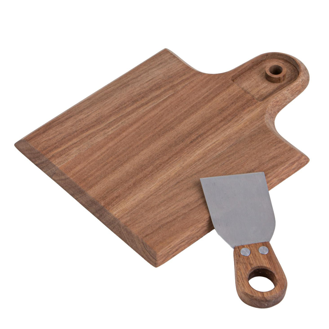 Gather Square 2pc Cheese for One 22x16x1.8cm
