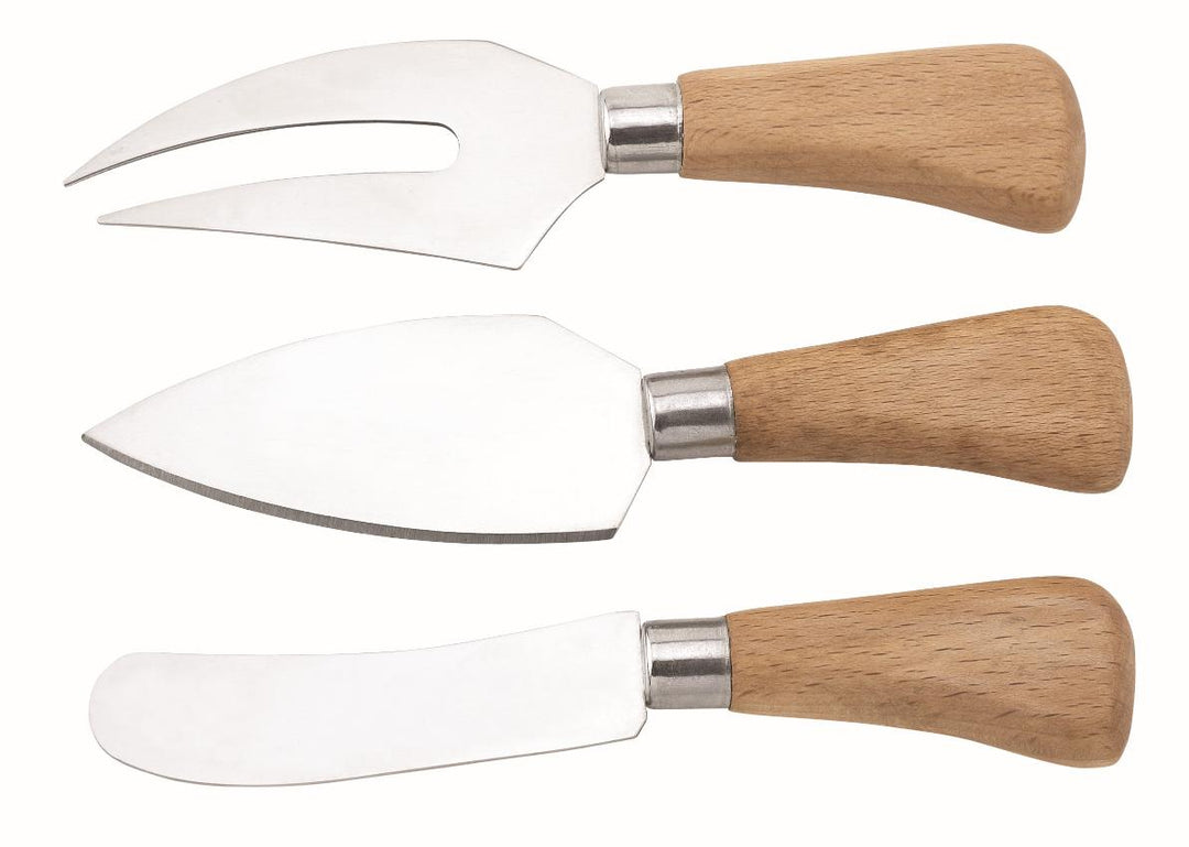 Gather 4pc Cheese Knife &amp; Board Set 25x29x1.5cm