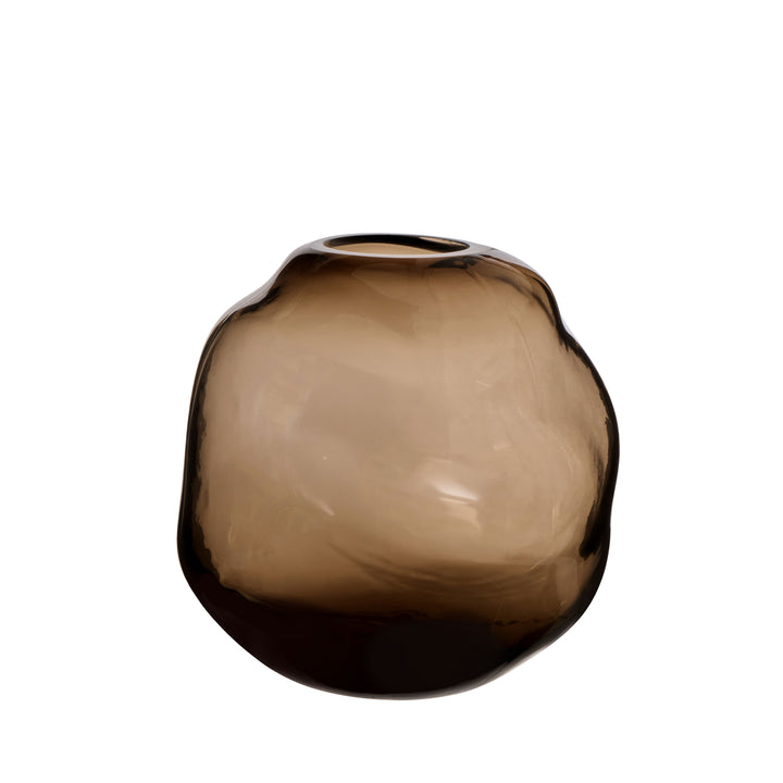 Miya Vase 21x21x20.5cm Brown