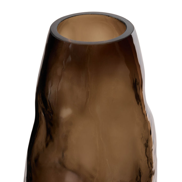 Miya Tall Vase 11x11x26cm Brown