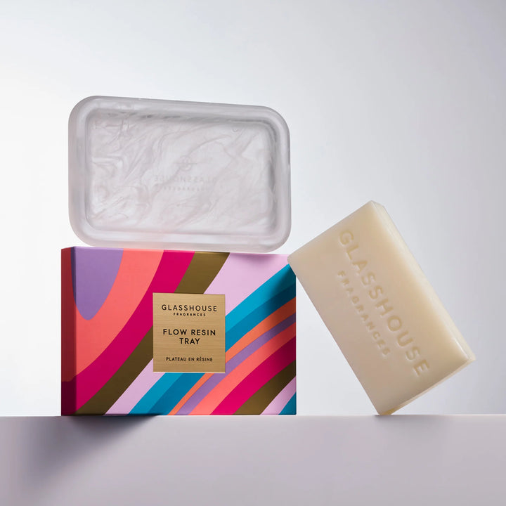 Glasshouse Fragrances Flow Resin Body Bar Tray