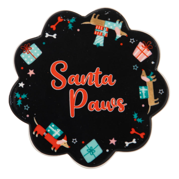 Dasher Santa Paws Mug & Coaster Set