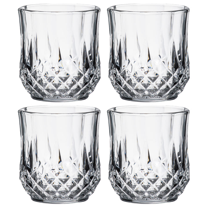 Jasper 4 Pack Whisky Glass