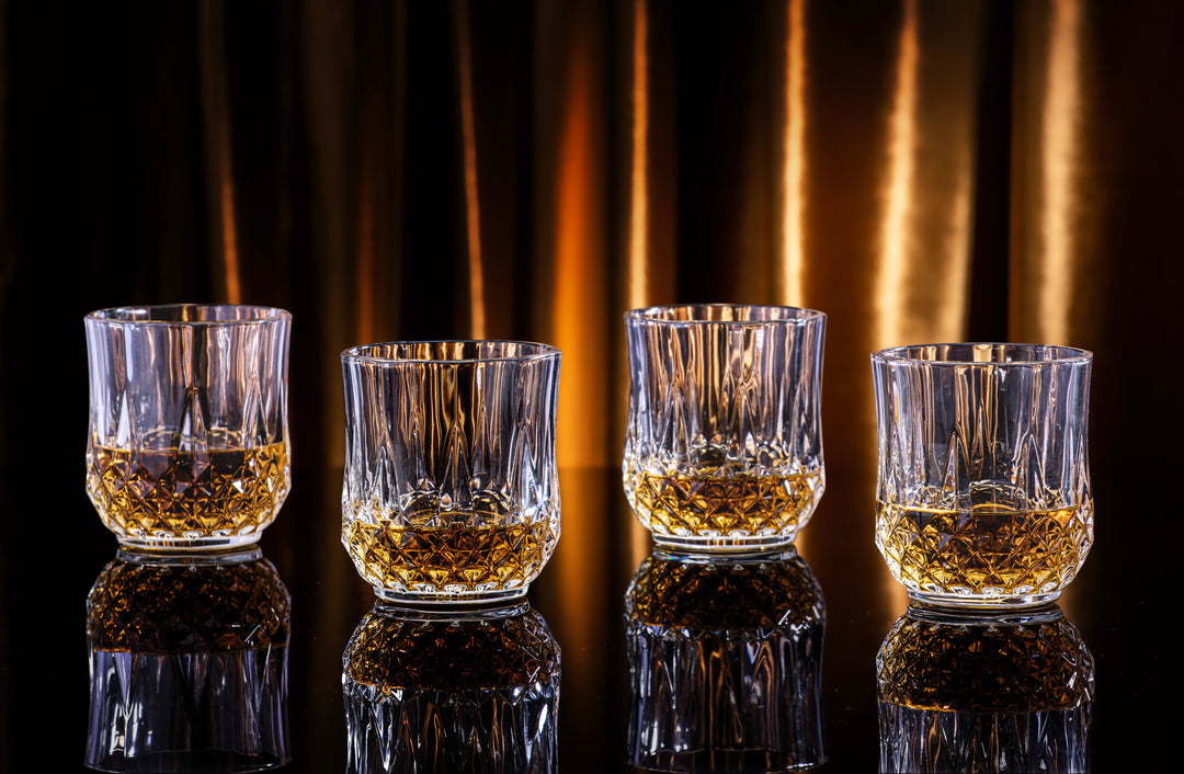 Jasper 4 Pack Whisky Glass