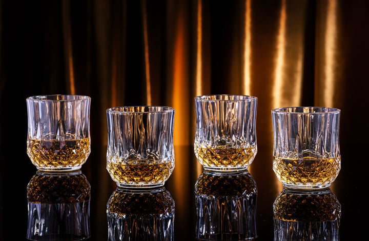 Jasper 4 Pack Whisky Glass