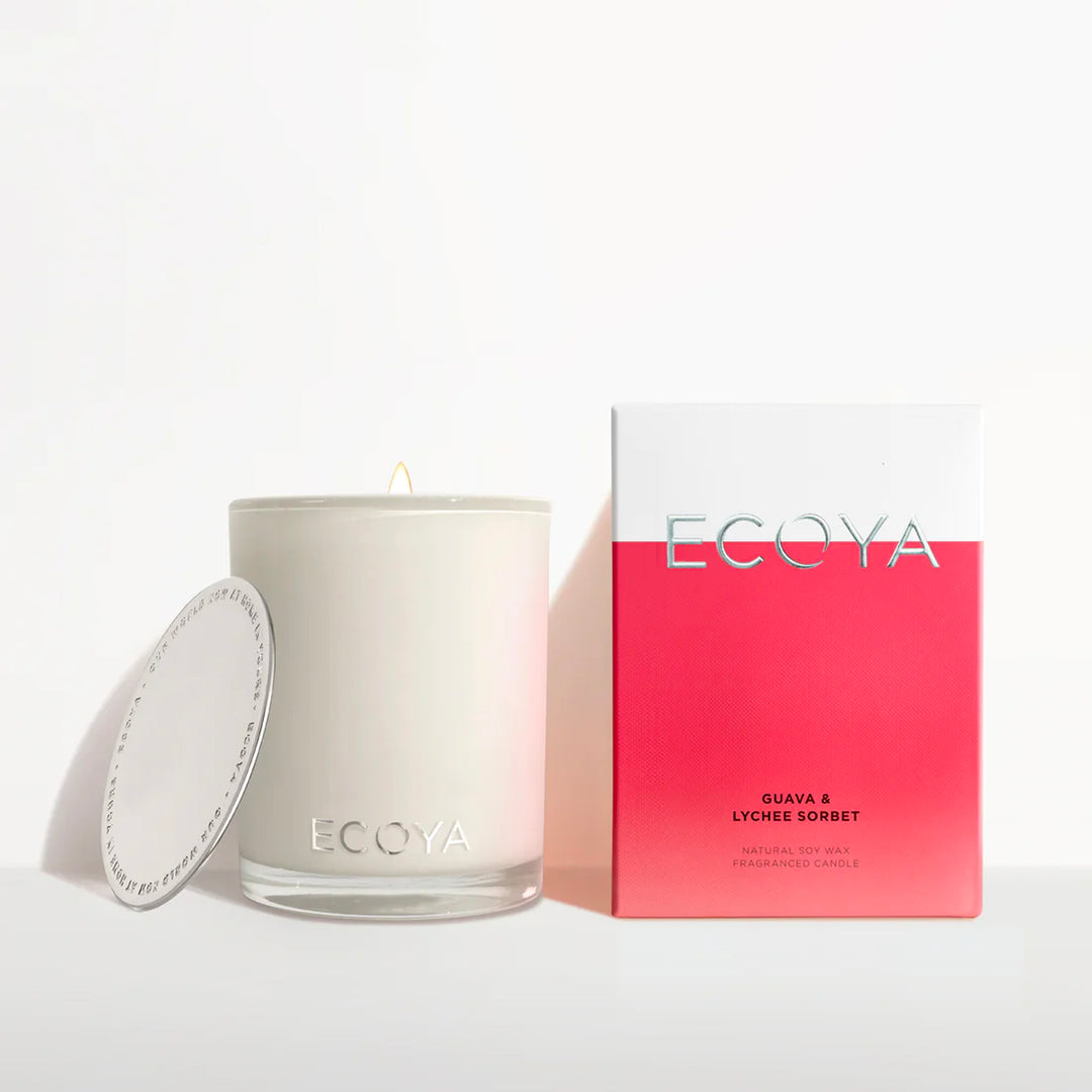 Ecoya Guava & Lychee Sorbet Madison Candle 400g