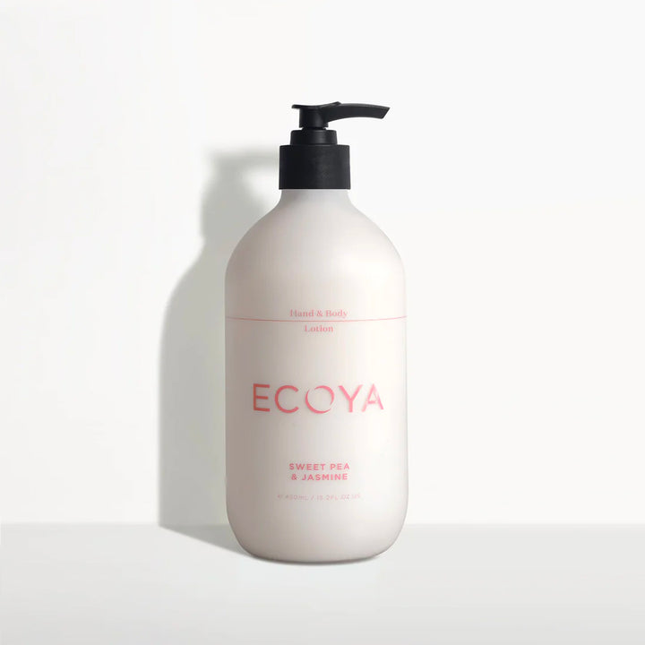 Ecoya Sweet Pea & Jasmine Hand & Body Lotion 450ml