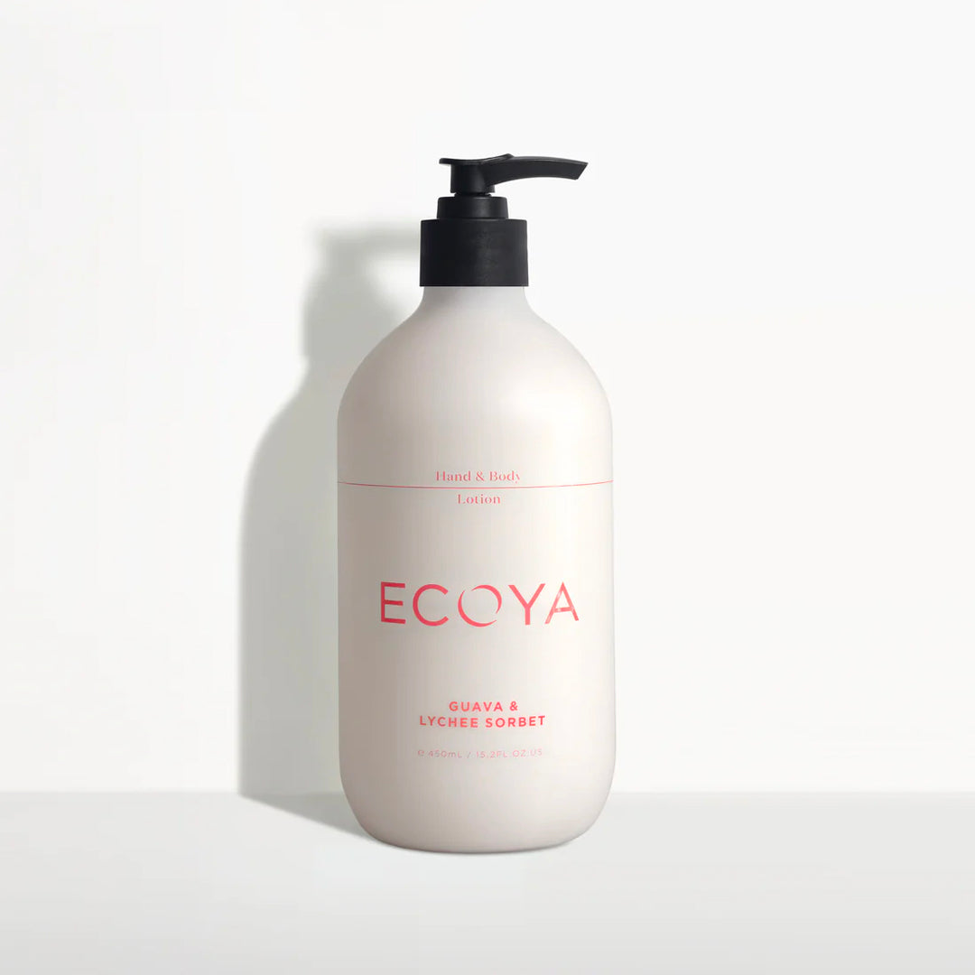 Ecoya Guava & Lychee Sorbet Hand & Body Lotion 450ml