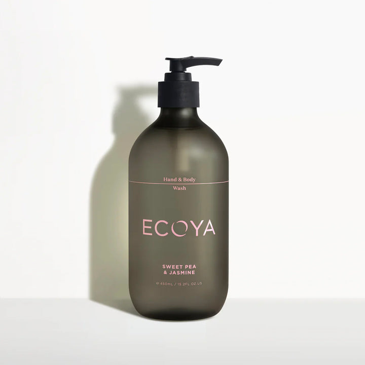 Ecoya Sweet Pea & Jasmine Hand & Body Wash 450ml