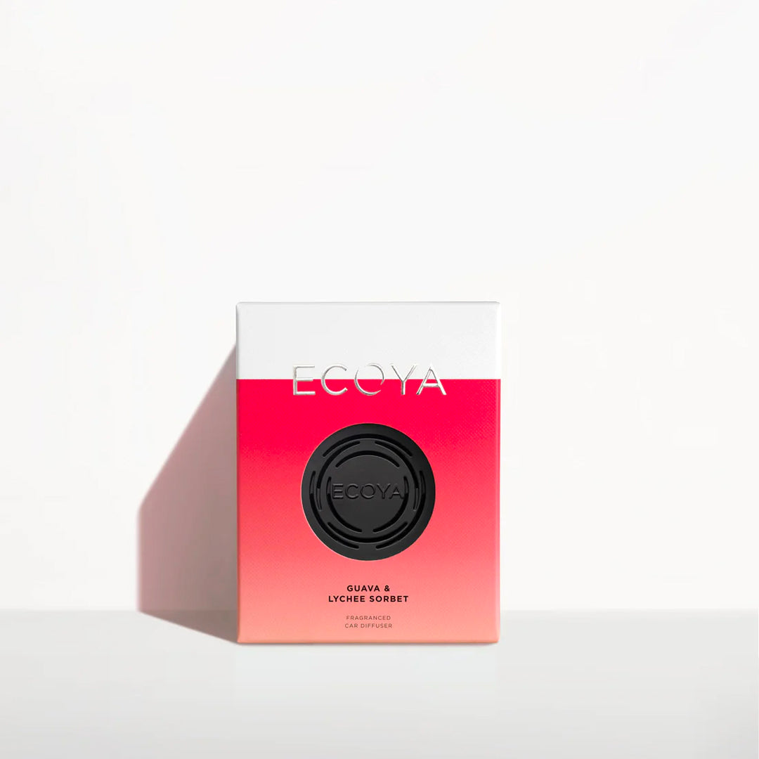 Ecoya Guava & Lychee Sorbet Car Diffuser