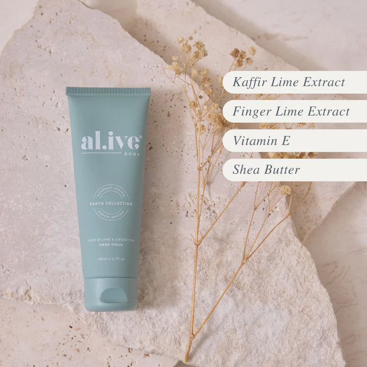 Al.ive Body Hand Cream - Kaffir Lime & Green Tea