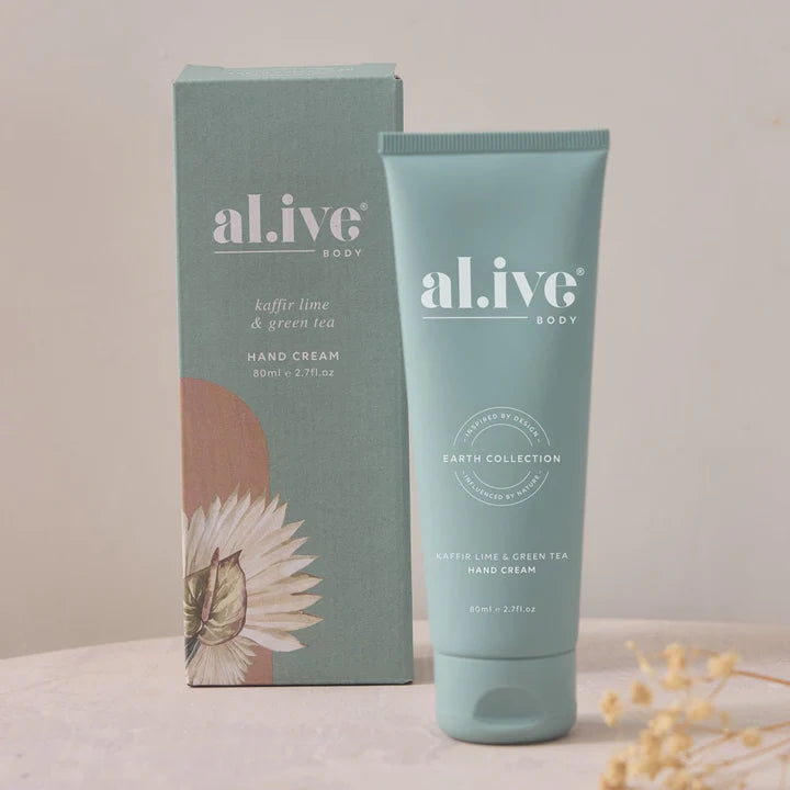 Al.ive Body Hand Cream - Kaffir Lime & Green Tea