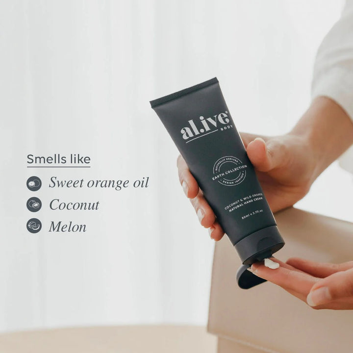 Al.ive Body Hand Cream - Coconut & Wild Orange