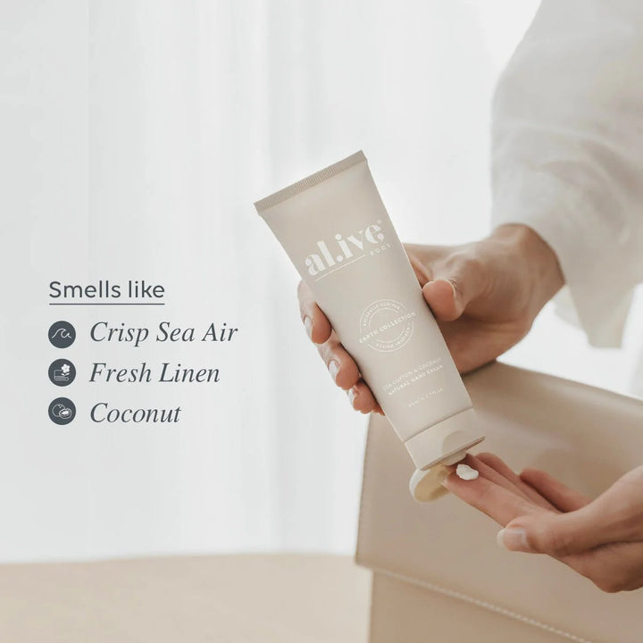 Al.ive Body Hand Cream - Sea Cotton & Coconut