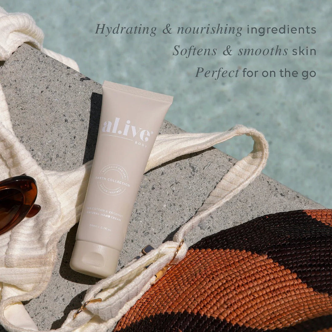 Al.ive Body Hand Cream - Sea Cotton & Coconut