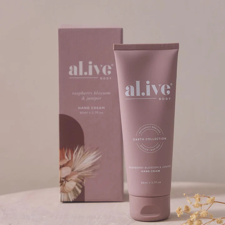 Al.ive Body Hand Cream - Raspberry Blossom & Juniper