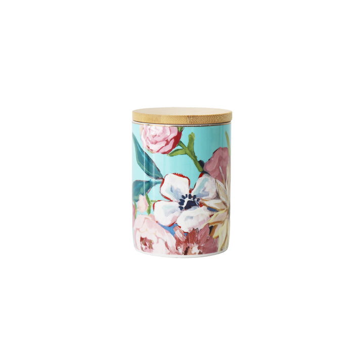 Blossom Medium Canister Blue