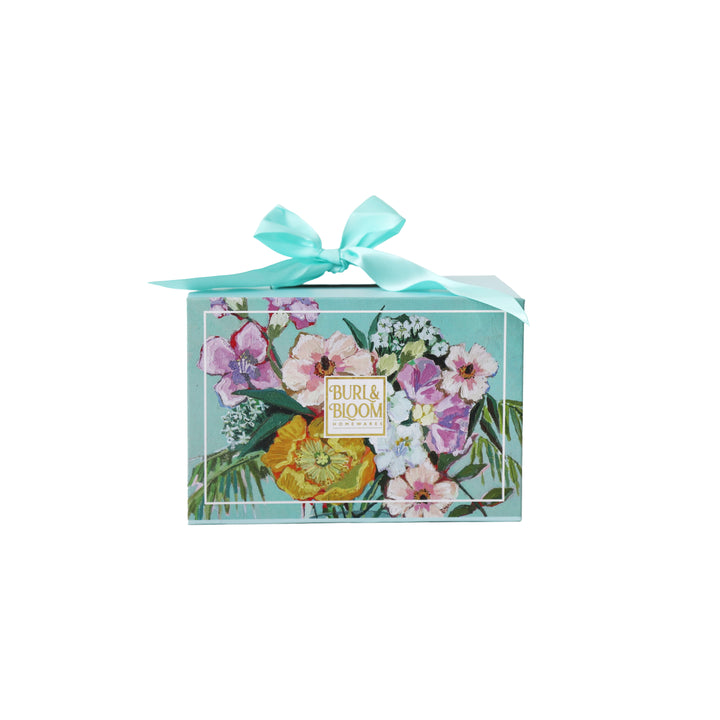 Blossom Medium Canister Blue