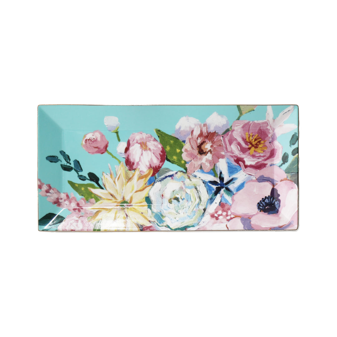 Blossom Rectangle Plates Set of 4 30.5cm