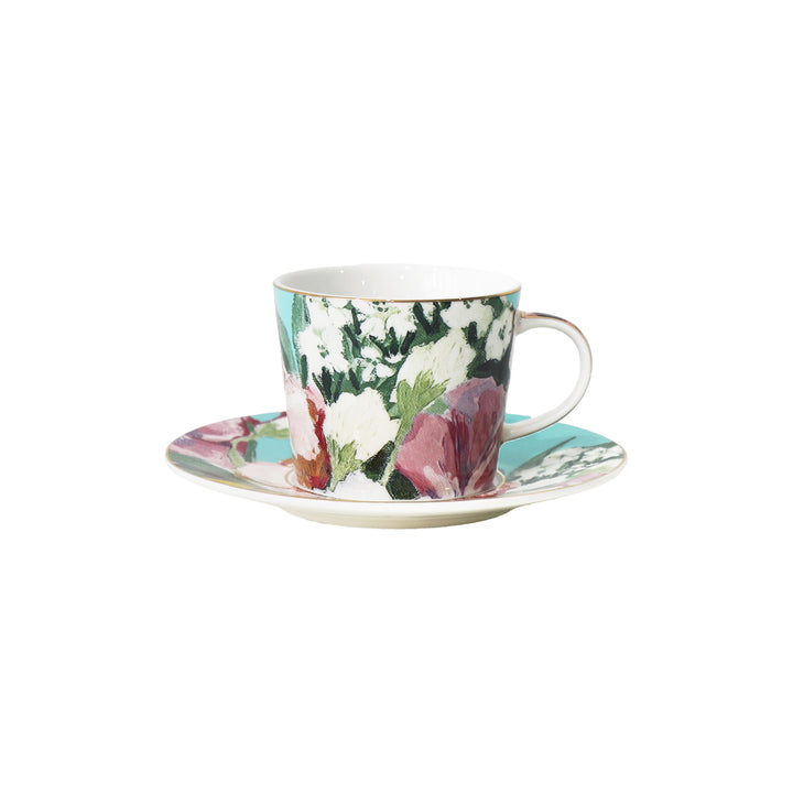 Blossom Cup and Saucer 220ml Blue