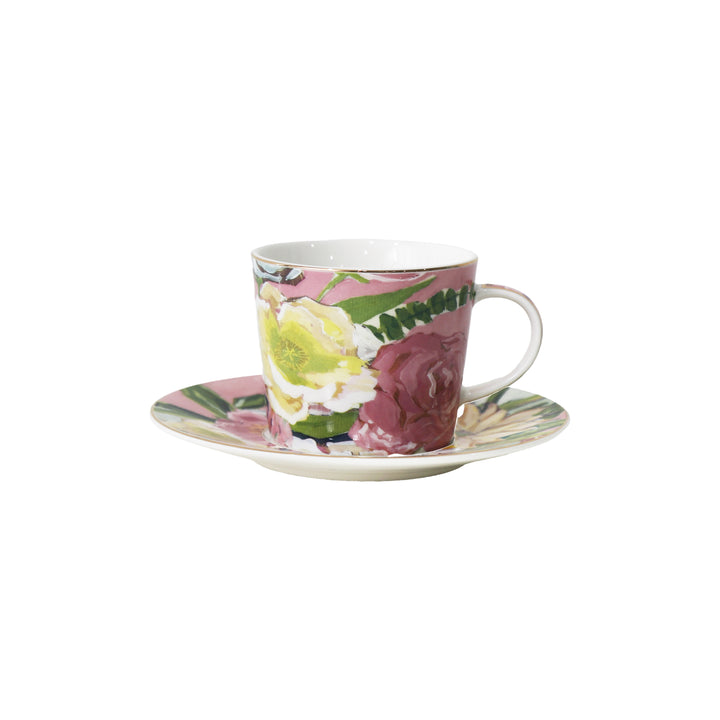 Blossom Cup and Saucer 220ml Pink