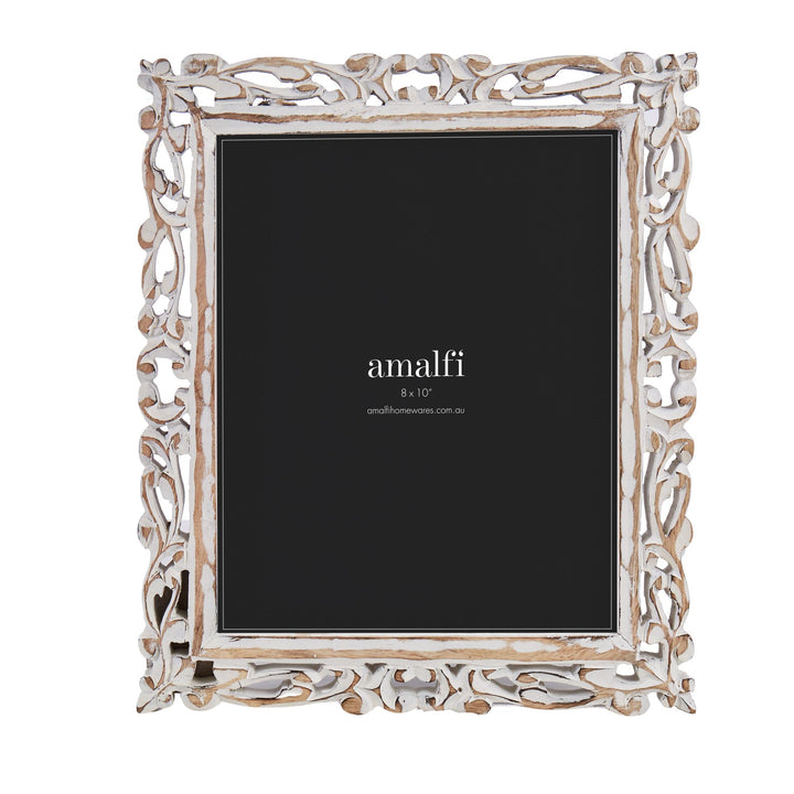 Joof 8x10cm Wooden Photo Frame White Wash