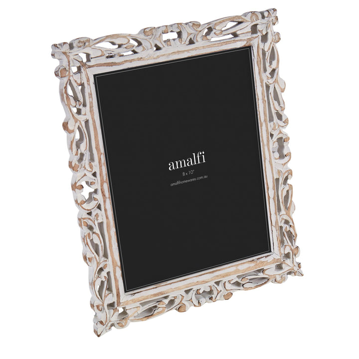 Joof 8x10cm Wooden Photo Frame White Wash