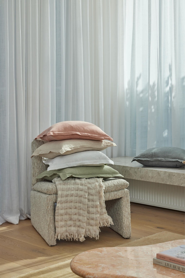 Ridge Waffle Throw 170x130x1cm