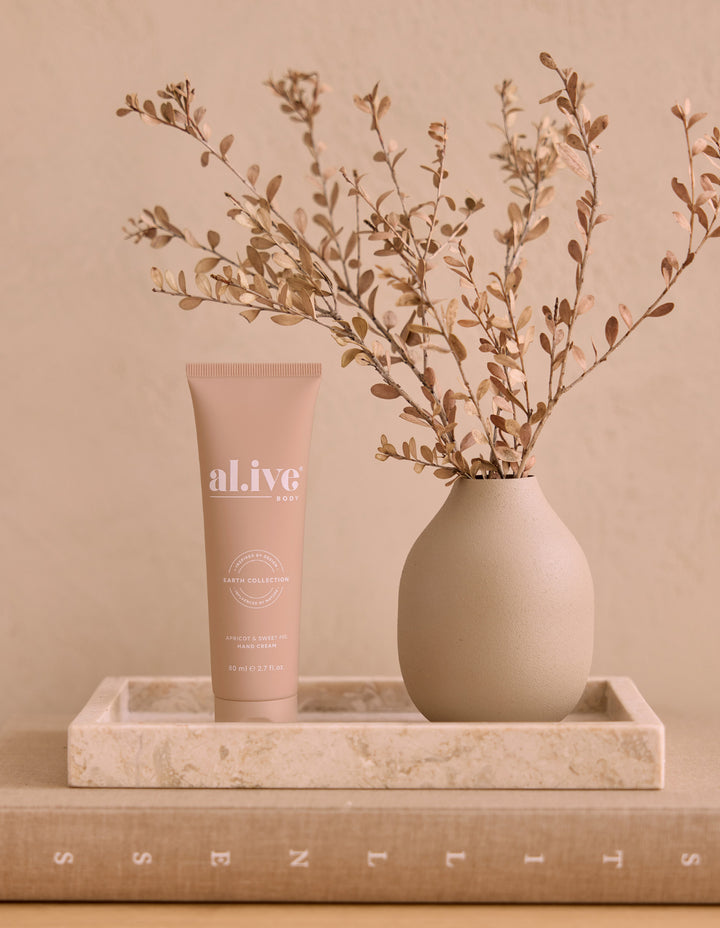 Al.ive Body Hand Cream - Apricot & Sweet Fig