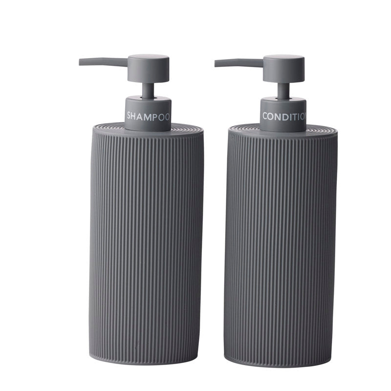 Sid Charcoal S/2 S&C Dispenser 9x22cm